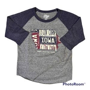 Boys’ IOWA 3/4 Sleeve Jersey Tee